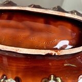 Large Vallauris ceramic bowl from the 60s