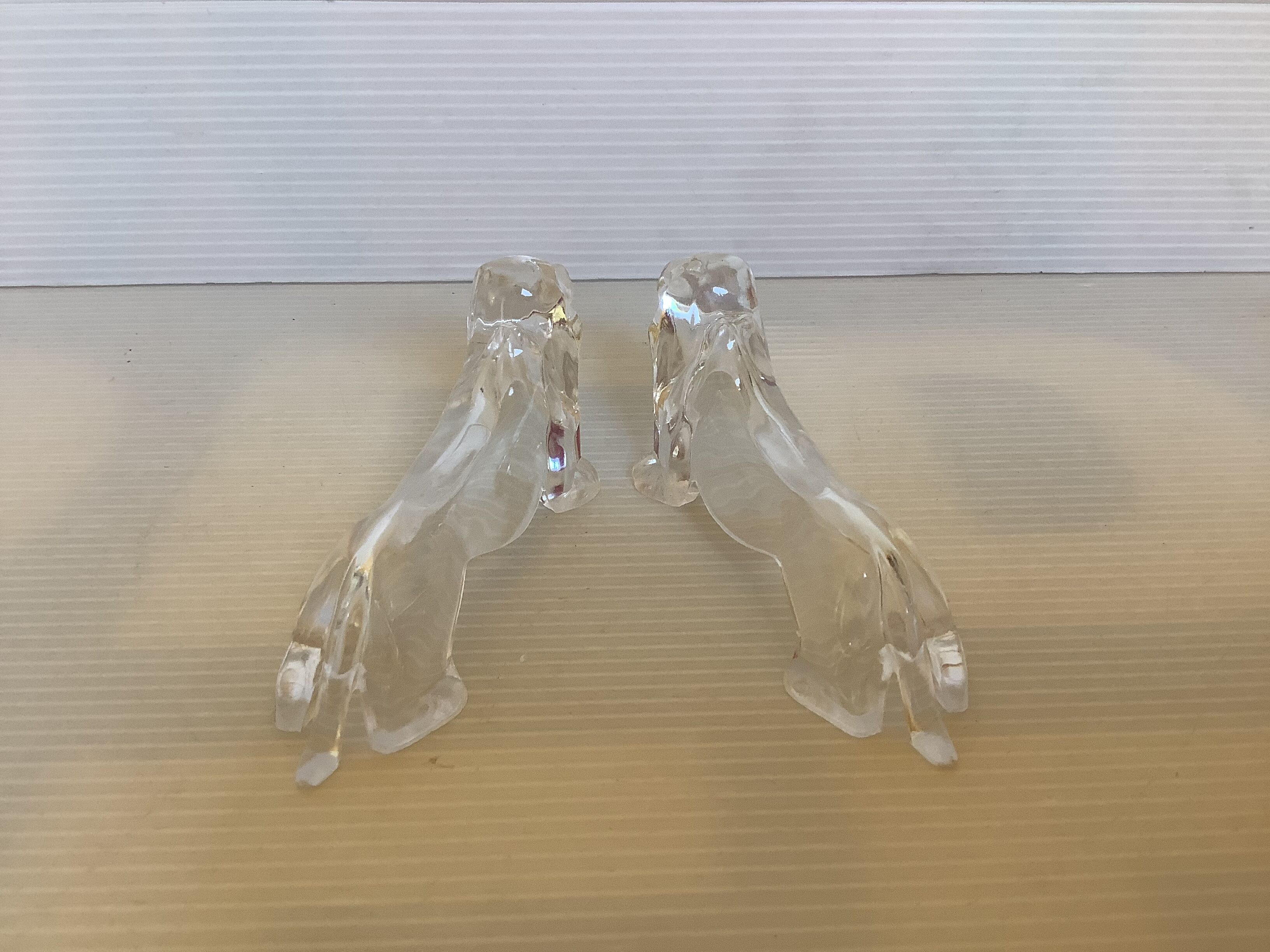12 doors knives dog basset plexiglass
