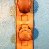 Leather wall hooks 1960s