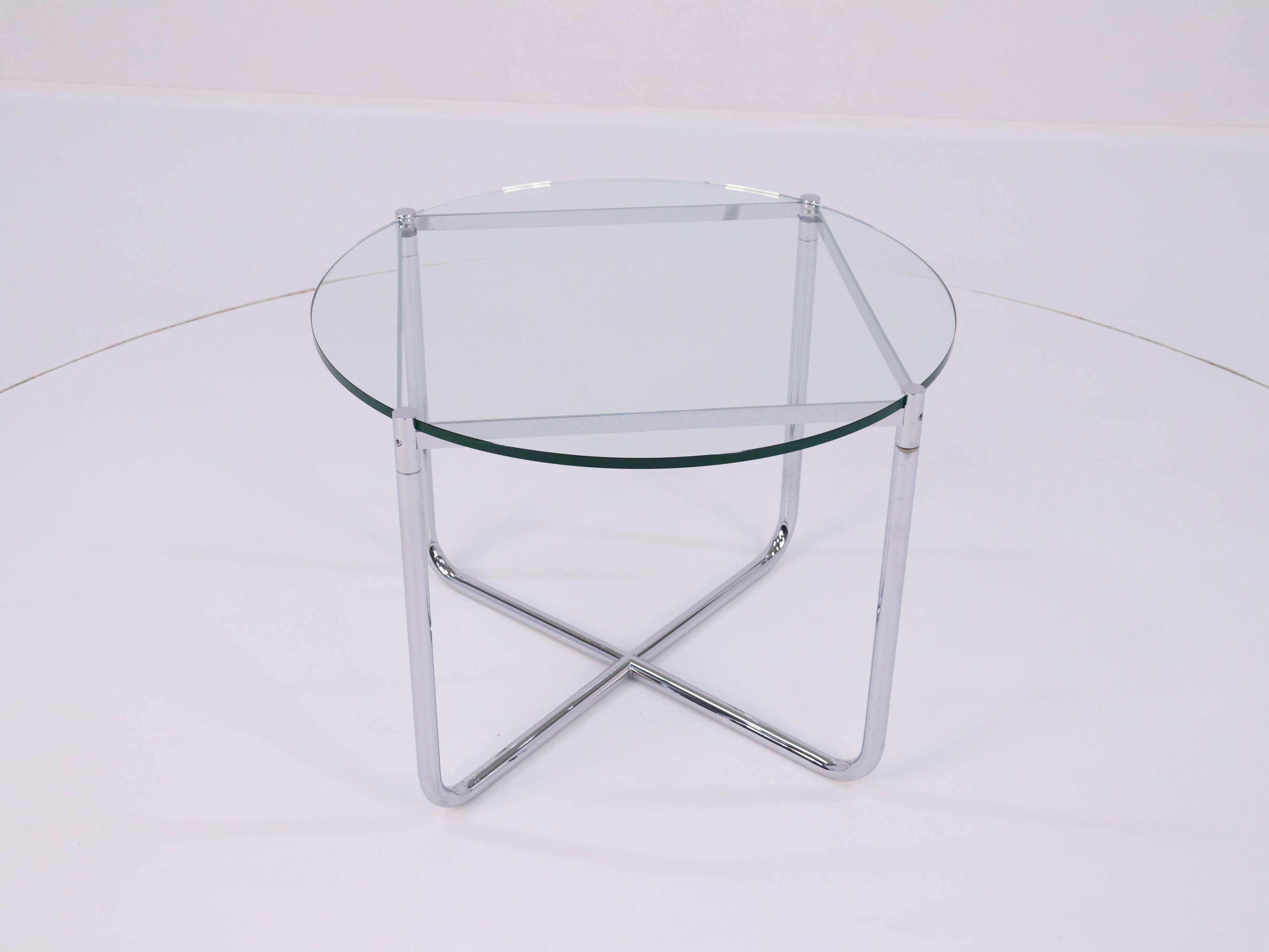 Coffee Table Model MR by Ludwig Mies van der Rohe for Knoll International, US, 1980s