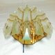 Glass wall sconce "Paolo Venini". 1970s