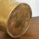Cache-pot en laiton vintage