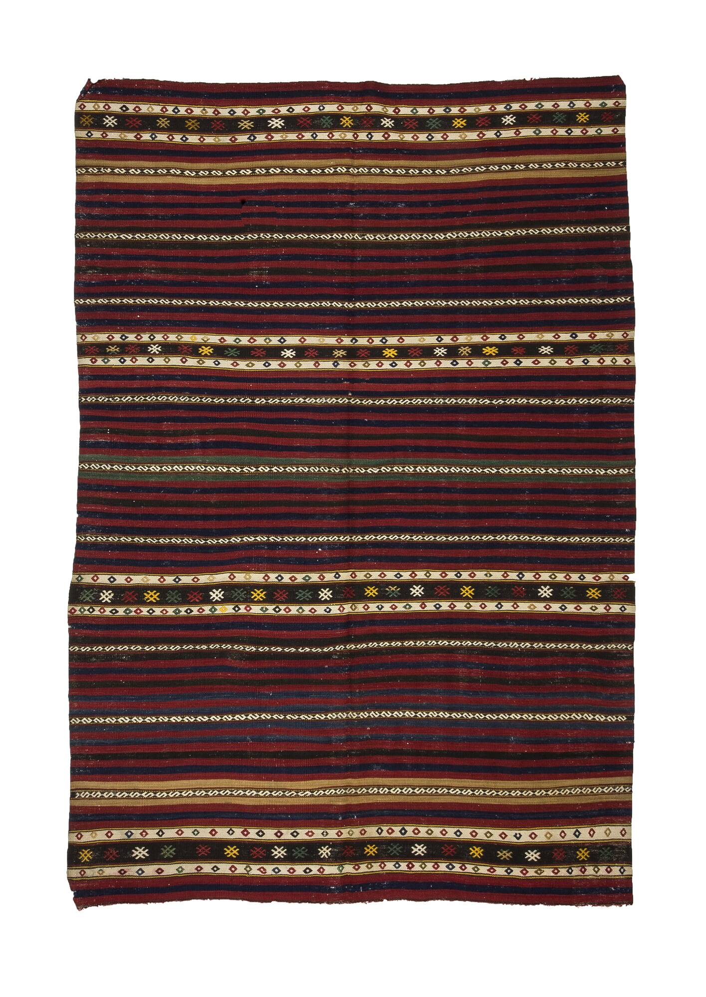 Turkish kilim rug, 208x142 cm, MYK-825