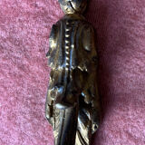Pair of bronze coats