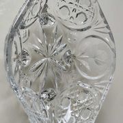 Bonbonnière stylé Boho tchèque en cristal de Bohème