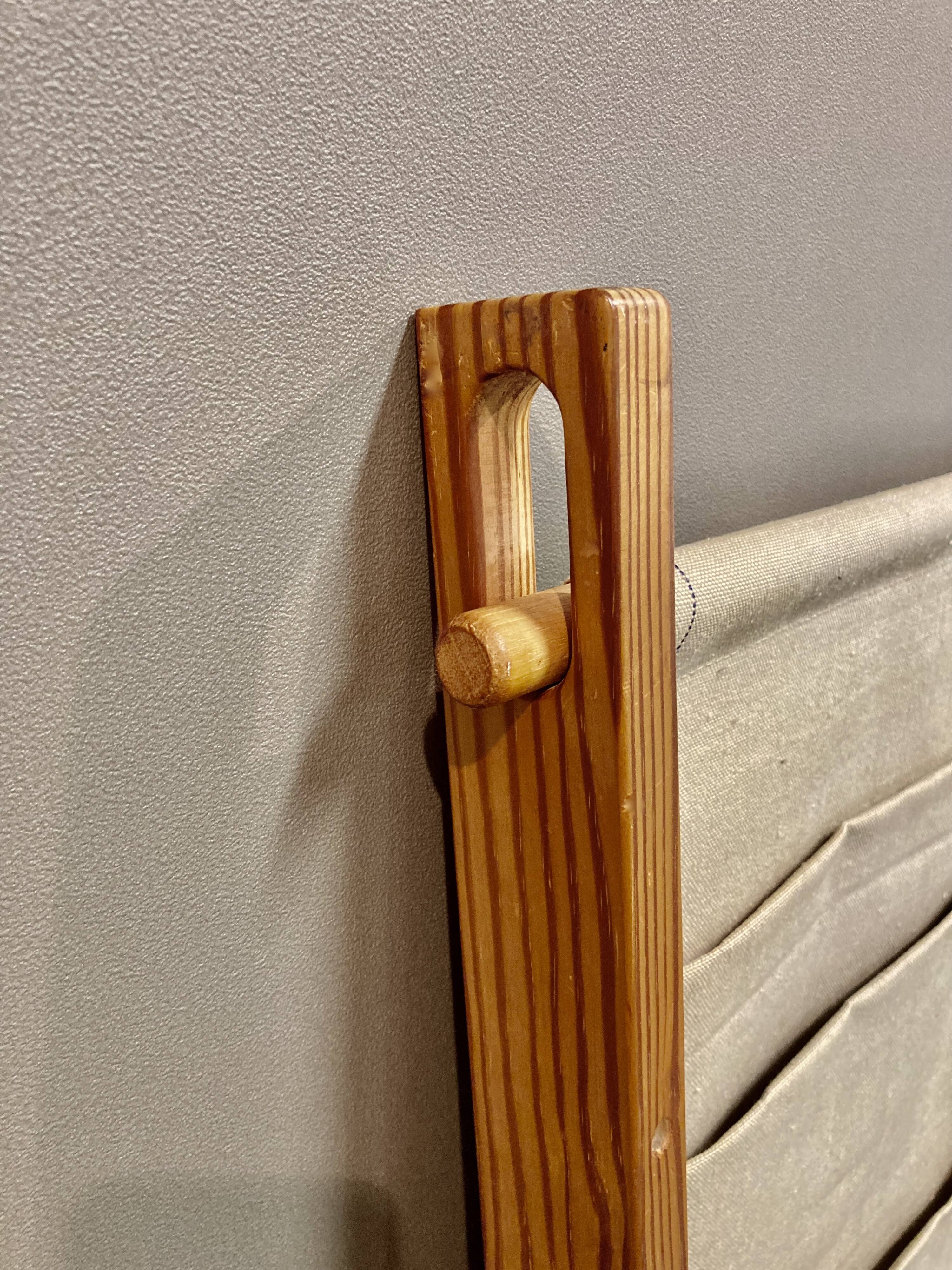 Scandinavian design magazine holder 1960