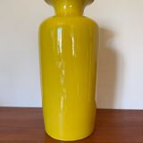 Large yellow vase West Germany 70s