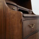 Secrétaire en noyer, design danois, années 60, production: Danemark