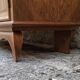 3-door walnut wardrobe