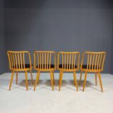 Ensemble de chaises à repas par Antonín Šuman, Tchécoslovaquie, 1970