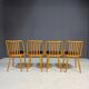 Dining chair set by Antonín Šuman, Czechoslovakia, 1970