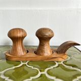Mushroom salt and pepper shakers