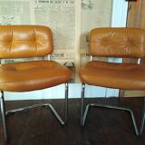 Deux chaises, roche bobois, années 70