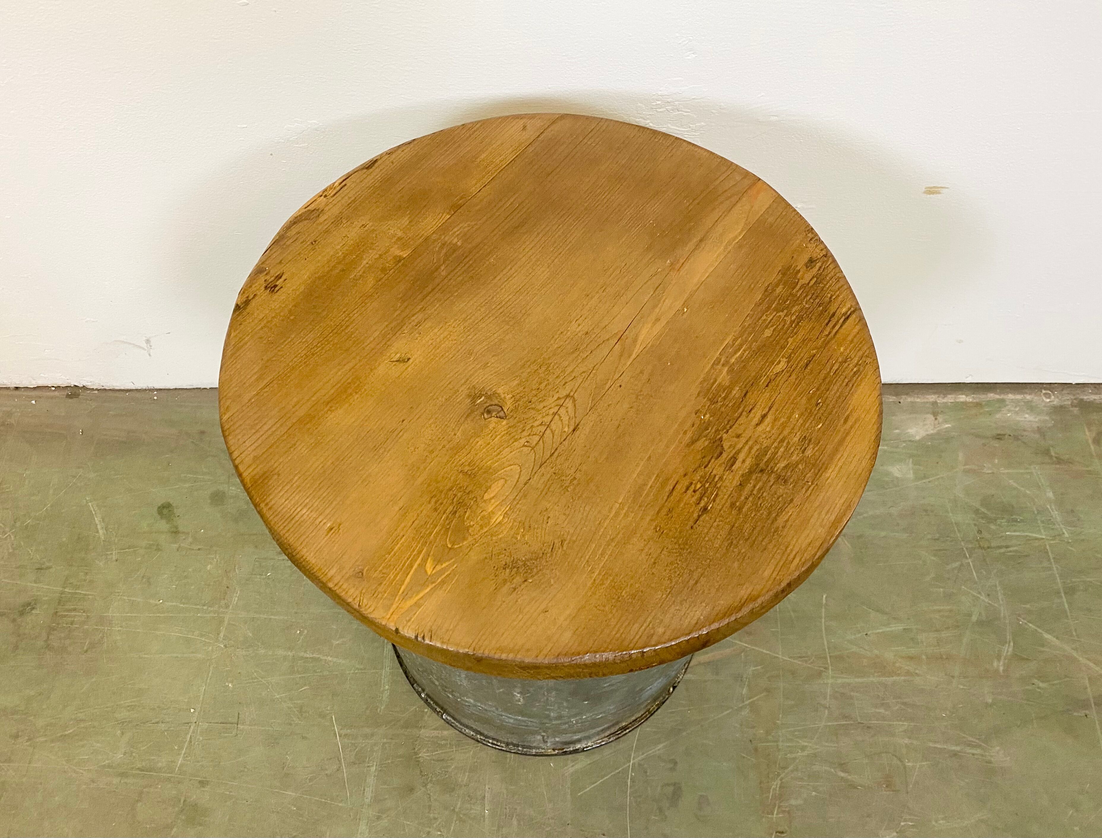 Vintage industrial stool, 1960s
