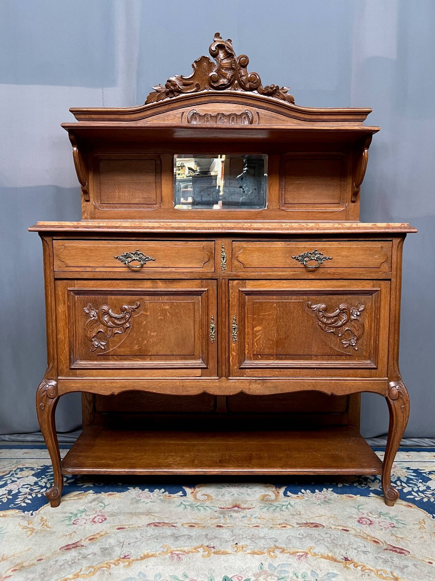 Dessert buffet and dresser.