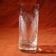 Set de 6 verres à orangeade tumbler en cristal taillé    ht 14,5 cm   ref 197/2