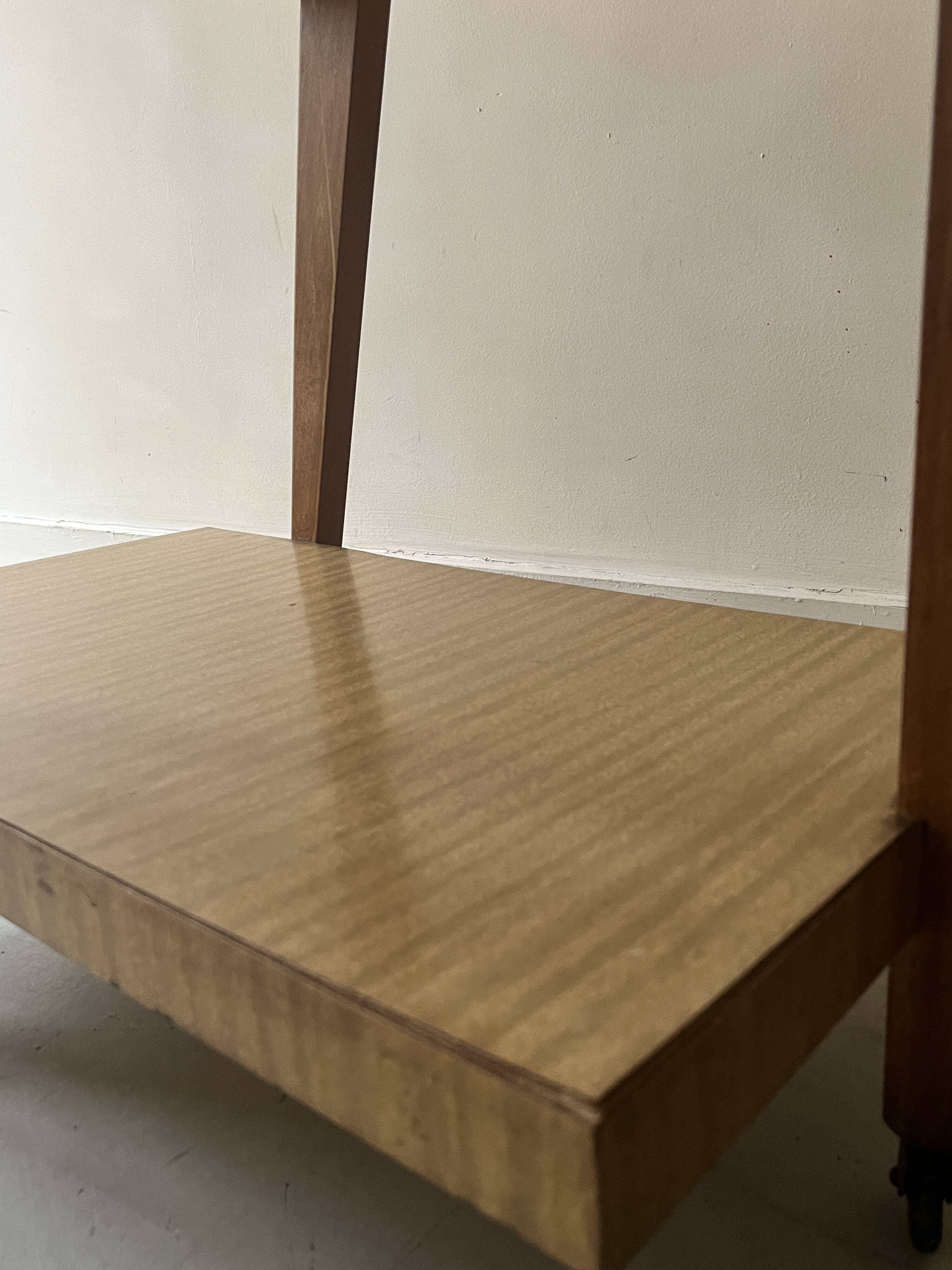 Wooden bar cabinet, French design 1950.