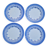 Set of 4 Dessert Plates Creuil and Montereau