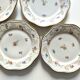 10 assiettes en porcelaine fleurie, veb r reichenbach
