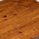 Brutalist pine low coffee table, France, 1960s