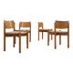 Vintage original set of 4 dining chairs