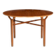 Circular coffee table by Peter Hvidt and Orla Molgaard-Nielsen, model 6900, edition Fritz Hansen.