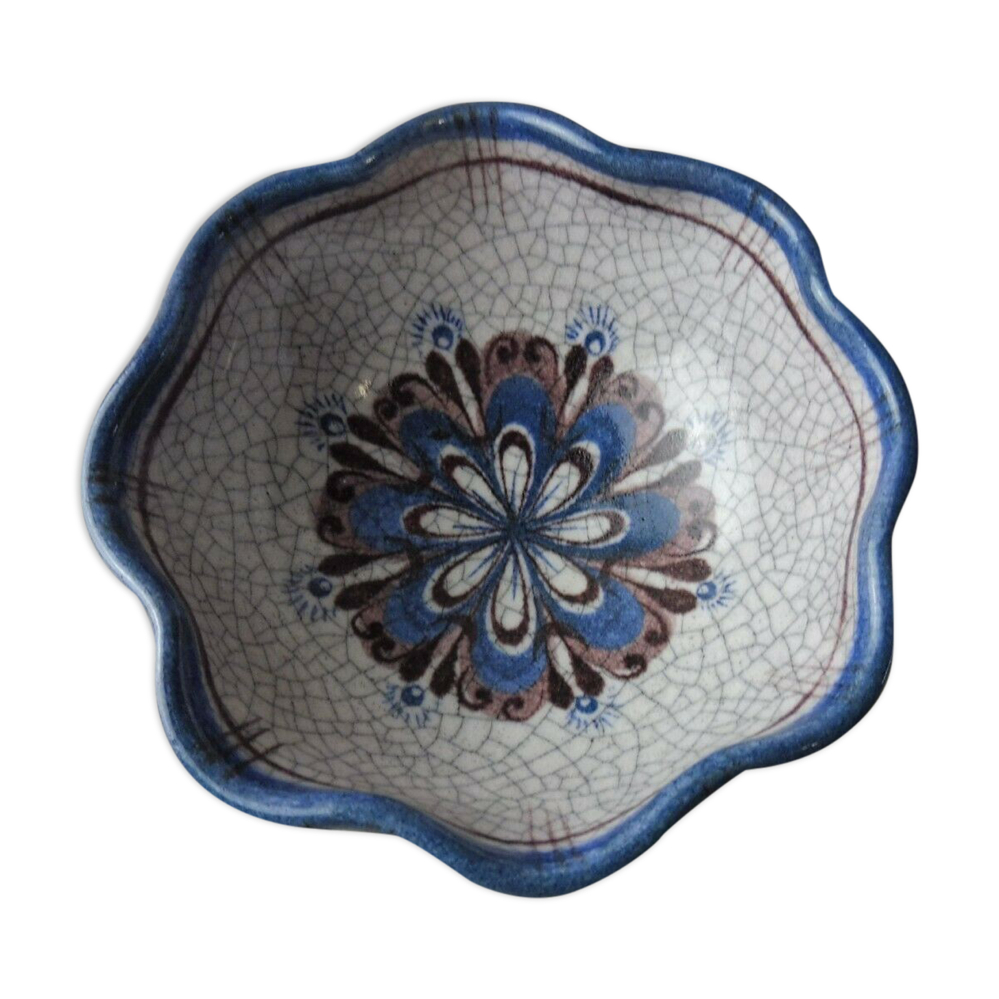 Bowl, ceramic, handmade, from Gmunden