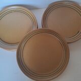 8 flat plates Chaumière Sarreguemines