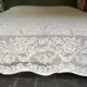 Vintage lace bedspread