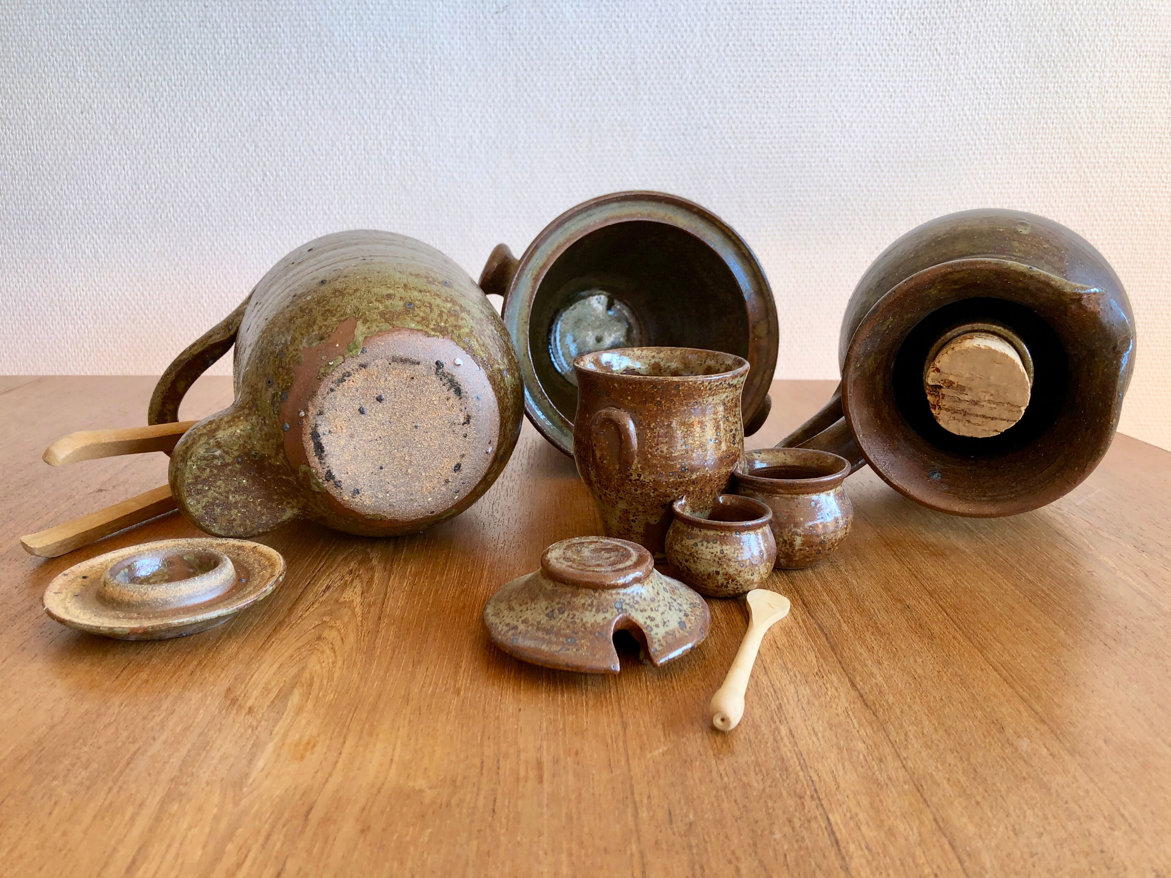 Set de cuisine en grès