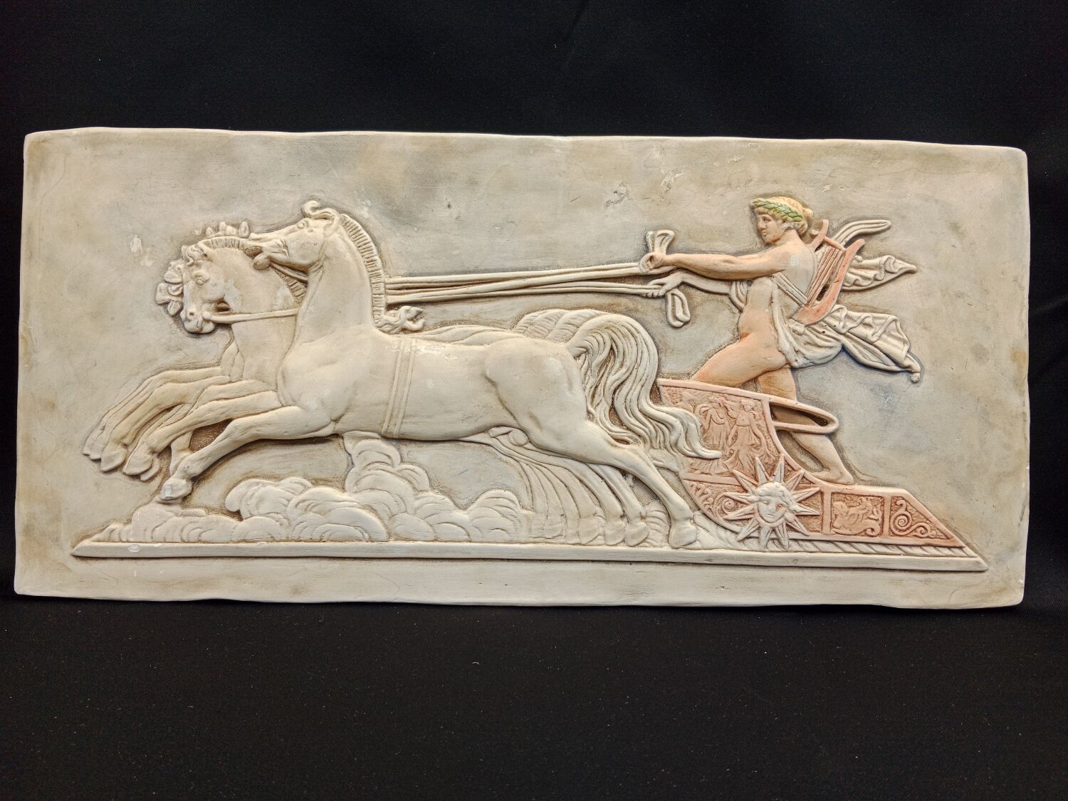 Plaster bas-relief