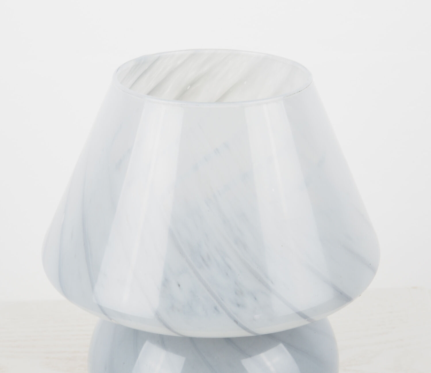Murano mushroom table lamp by Vetri Italy, 1970