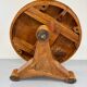 Antique large 19th century Biedermeier art deco walnut table