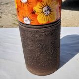 Vintage Vase Enamelled Sandstone of Scandinavian Style
