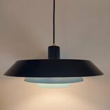 Troika in blue metal, Bent Karlby for Lyfa, Denmark 1960