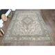 1970s Vintage Persian Handmade Wool Cotton Pink Area Rug 286x380