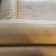 Pair of grained leather sofas Duvivier iconic model Maillol 1990