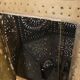 Large openwork metal floor lamps, Morocco, 1980s, set of 2