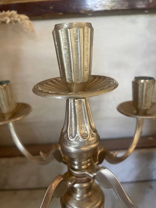 Ancien chandelier en laiton