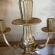 Antique brass candlestick