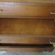 Pretty vintage chest of drawers - 4 drawers - 1960s - refined Scandinavian style - medium oak color
