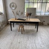 2m pine and oak farmhouse table