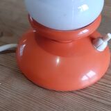 Vintage opaline white lamp