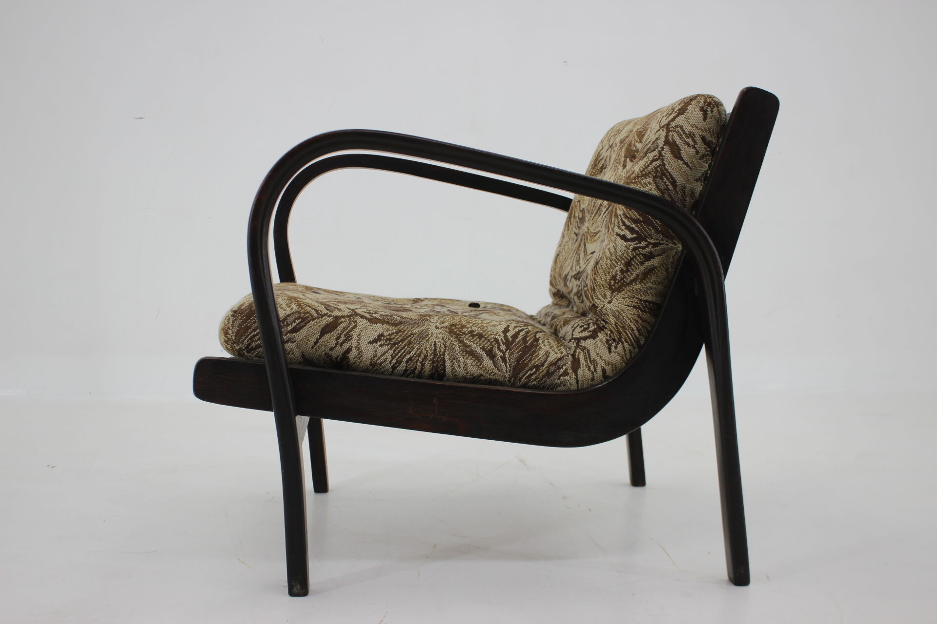 1960s Karel Koželka & Antonín Kropáček Bentwood Armchair