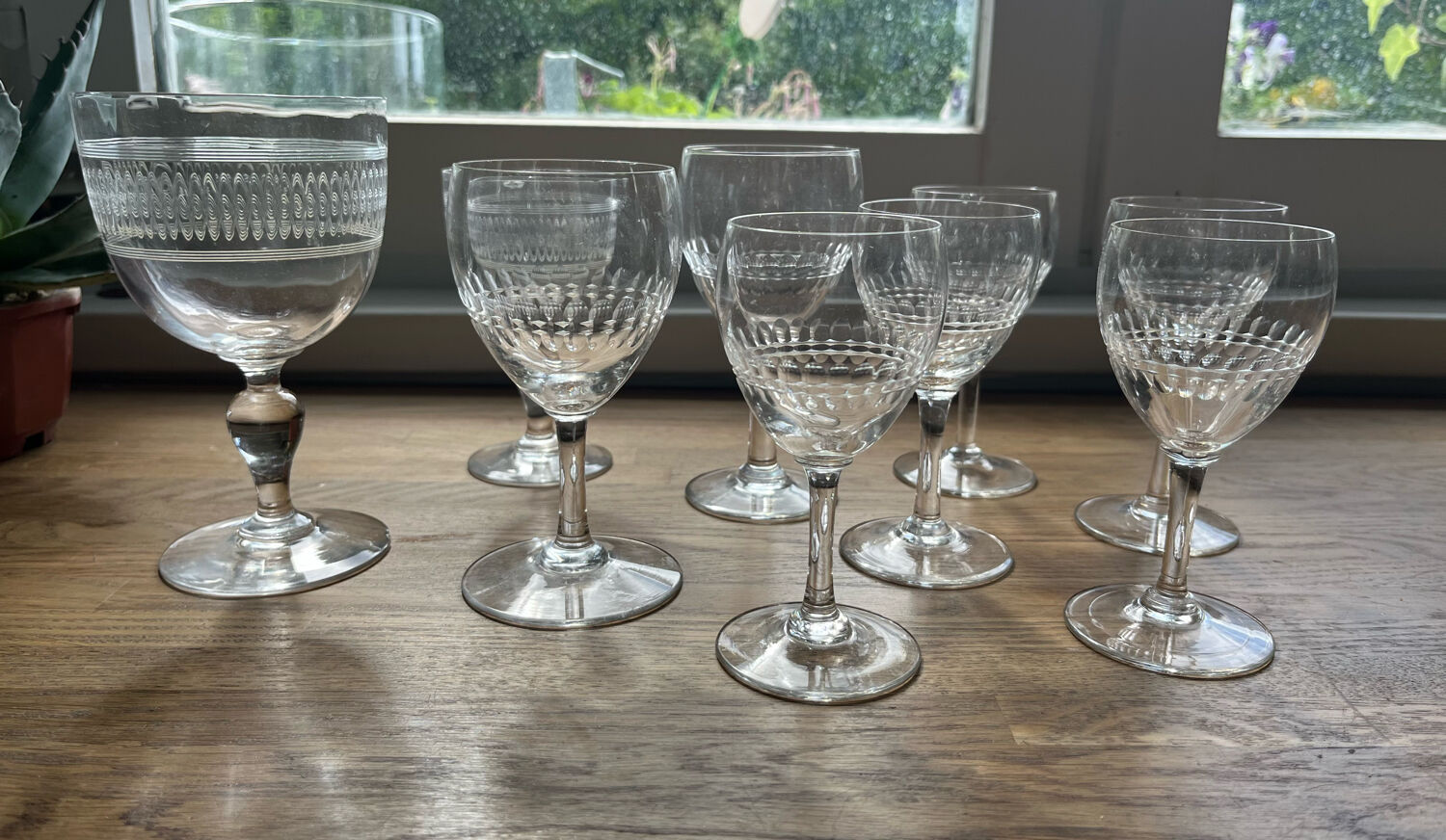Crystal glasses