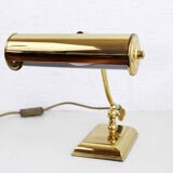 Brass desk lamp 1970