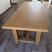 Solid oak table