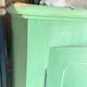 Armoire Parisienne - Rustic storage in jade green wood