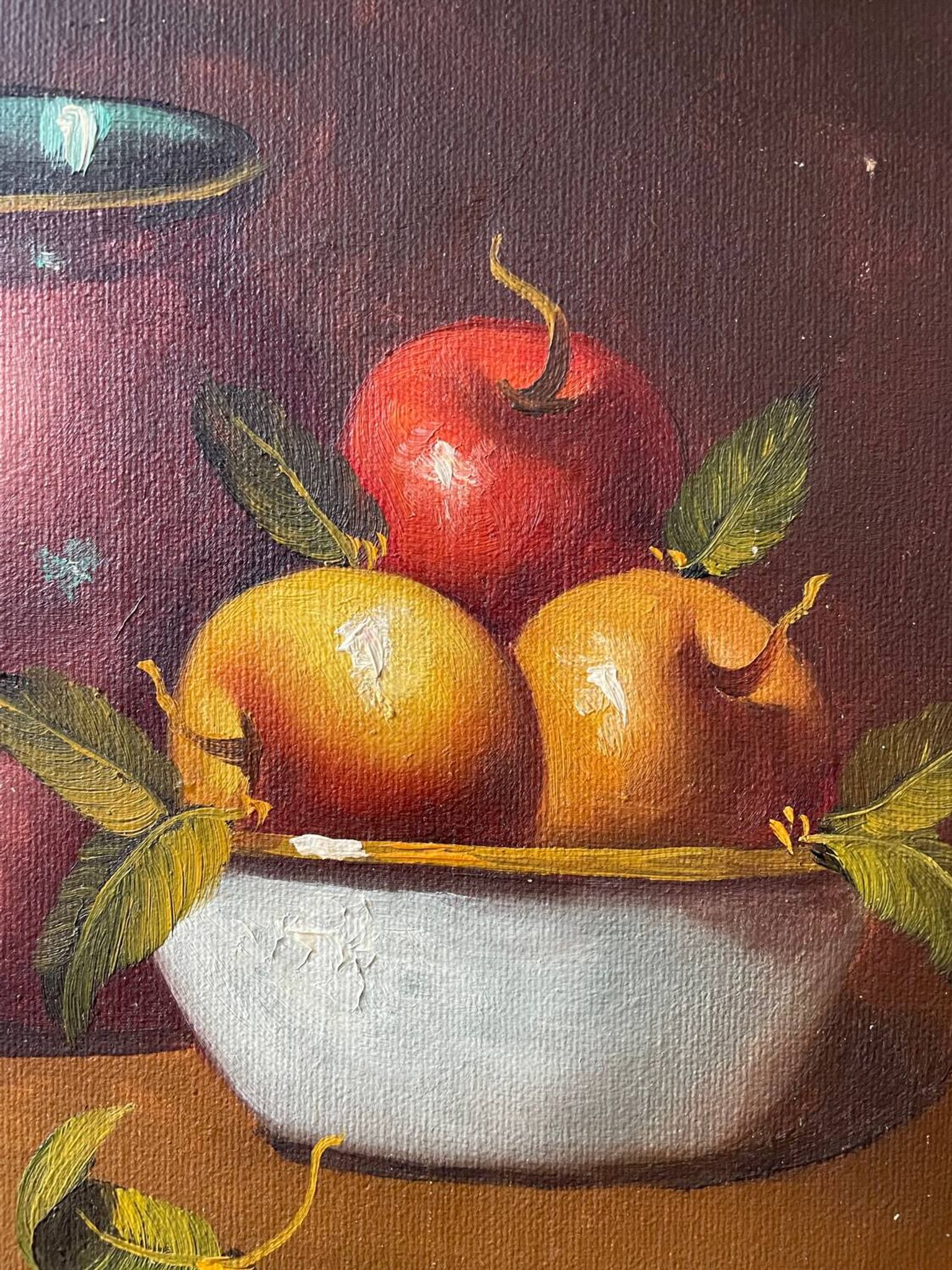 Oil on canvas signed Violette de Mazia