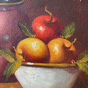 Oil on canvas signed Violette de Mazia